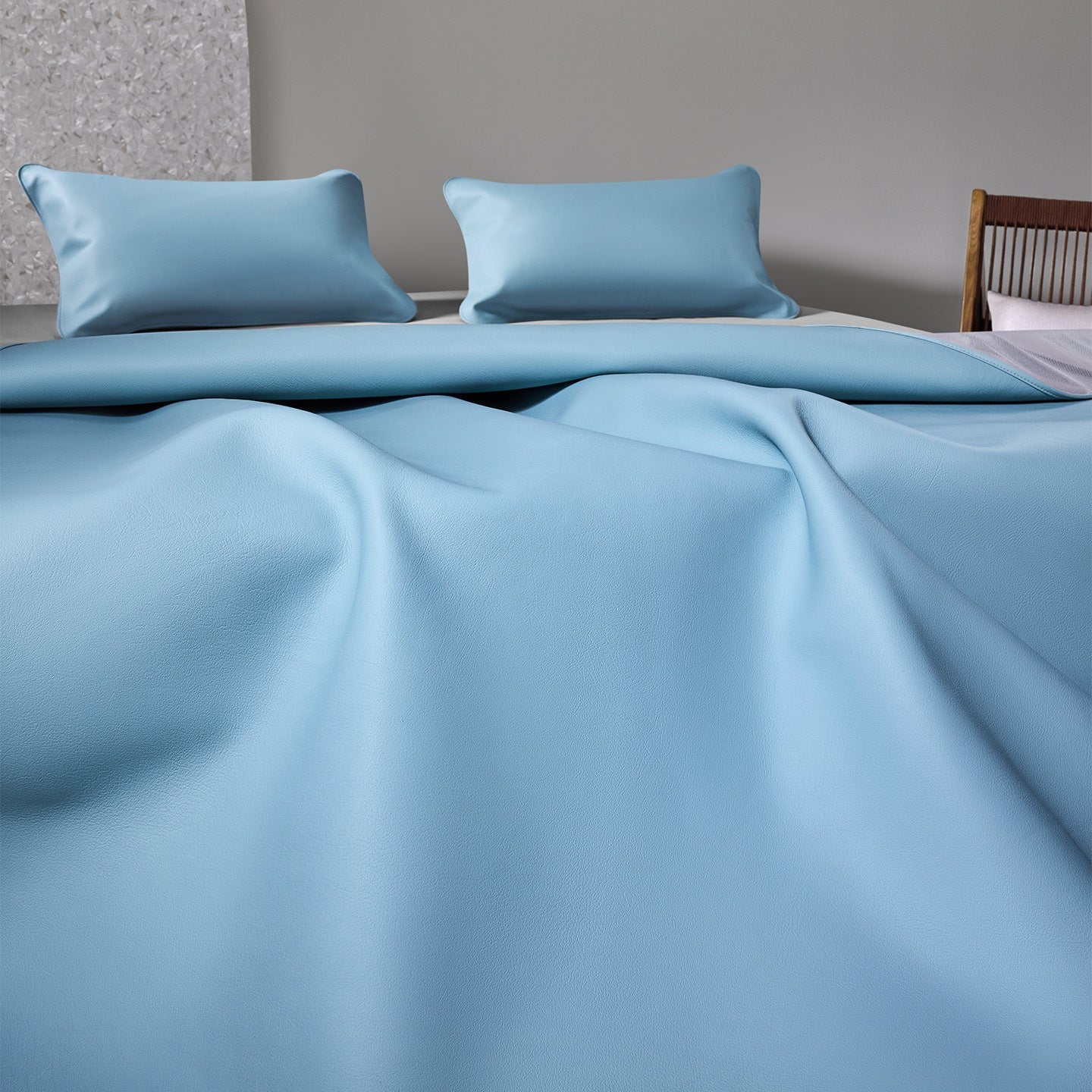 Cooling Ultra-Soft Wipe-Clean Full-Grain Leather Mat - Class A Certified, Traceable