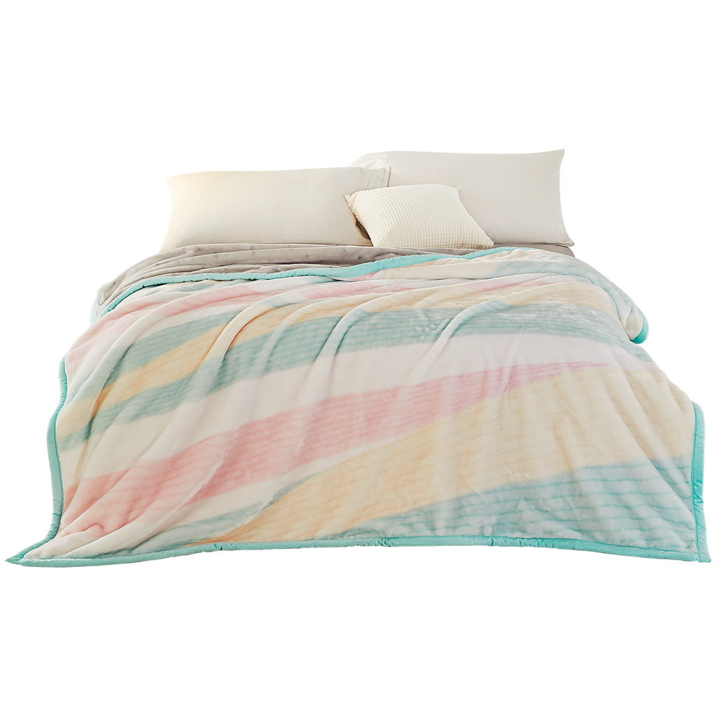 Extra Warm Washable Double Layer Raschel Blanket