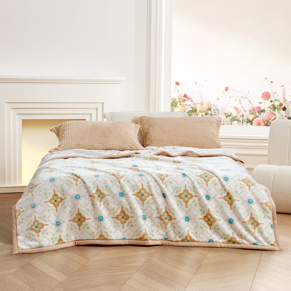 Extra Warm Washable Double Layer Raschel Blanket