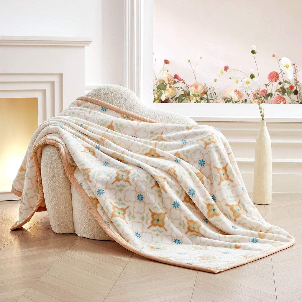 Extra Warm Washable Double Layer Raschel Blanket