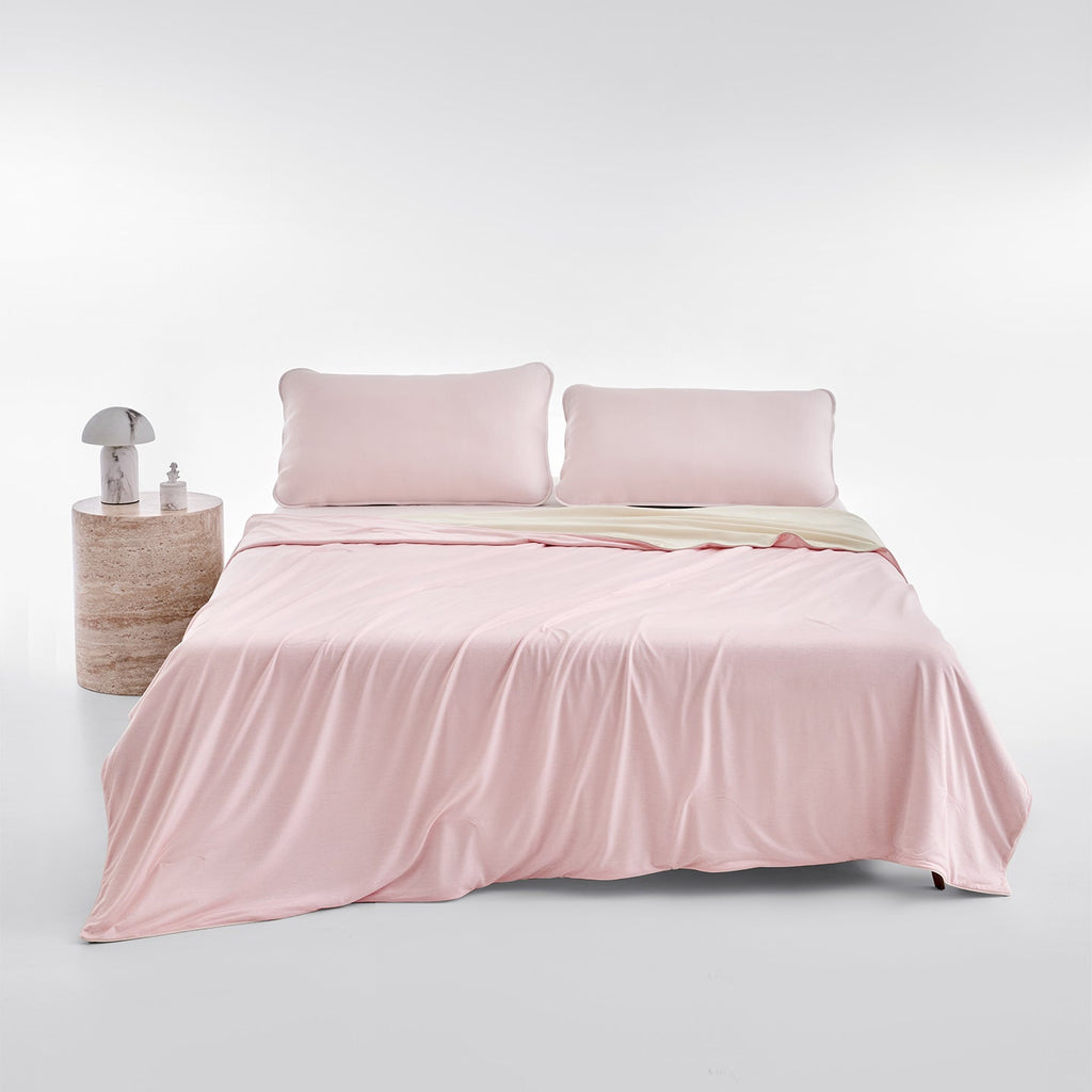 Cooling Breathable Double-Sided Fibre Summer Blanket