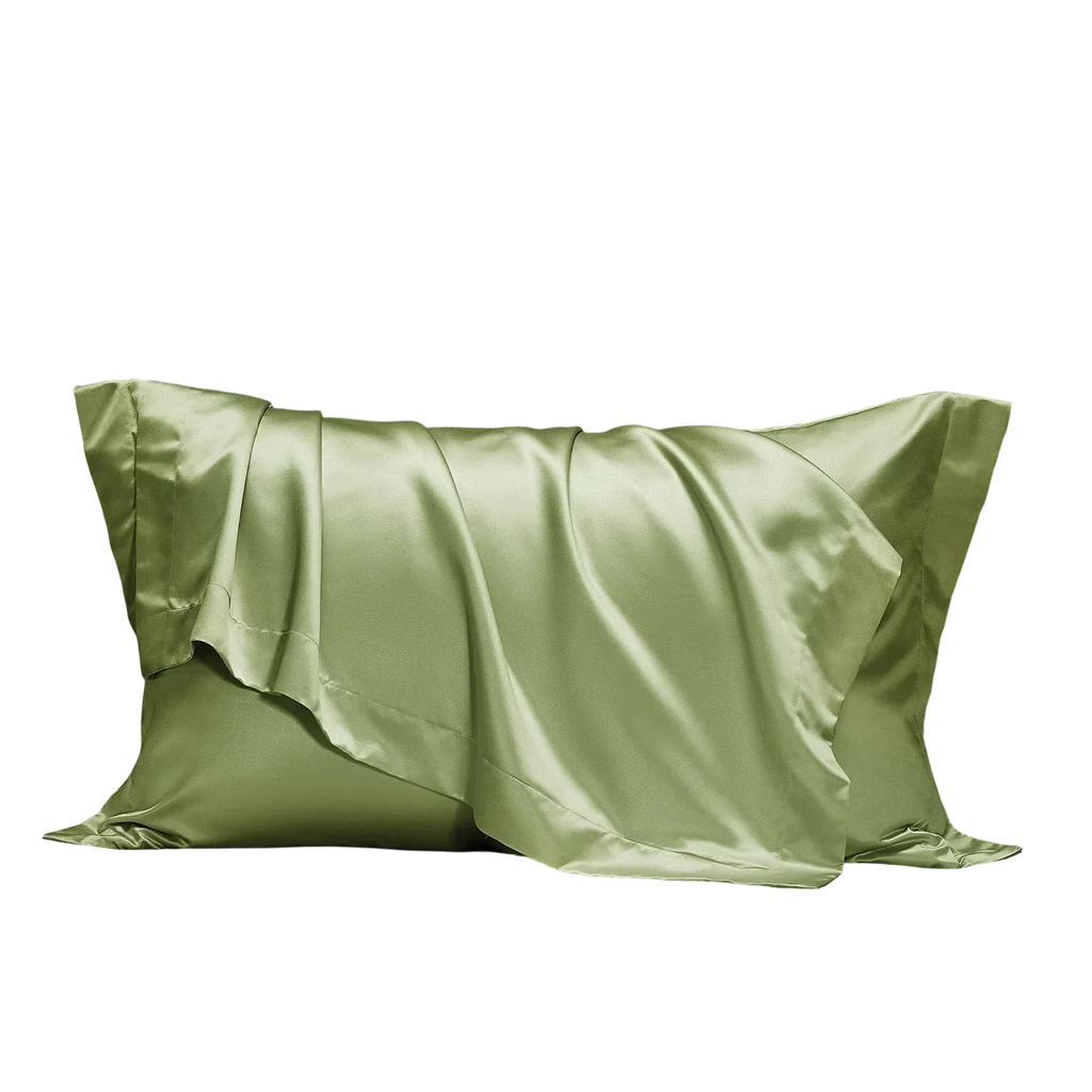 Satin Silk-Cotton Pillowcase - 20 Momme