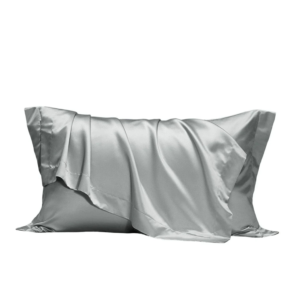 Satin Silk-Cotton Pillowcase - 20 Momme