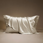 Satin Silk-Cotton Pillowcase - 20 Momme