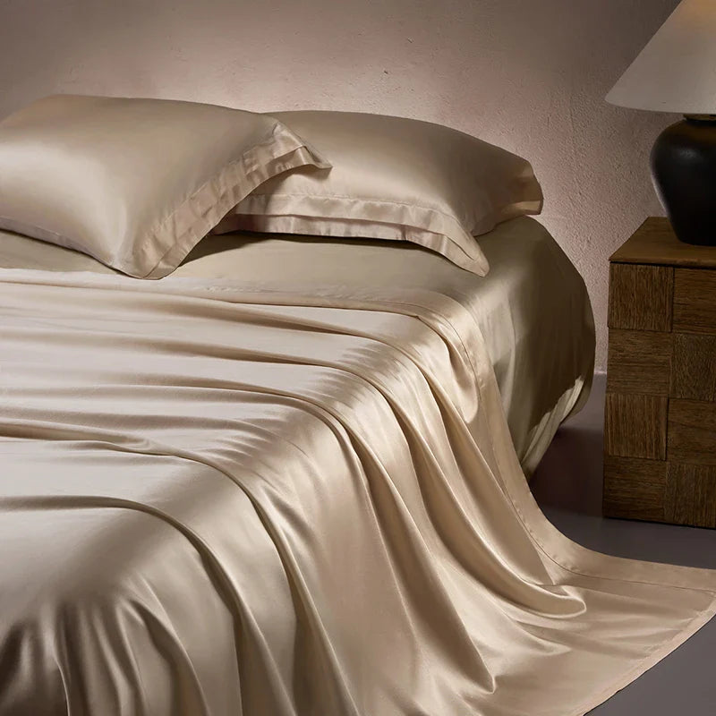 Premium Mulberry Silk Flat Sheet Ultra