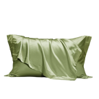 Satin Silk-Cotton Pillowcase - 20 Momme