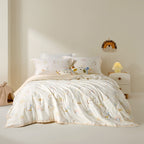 Washable Coverless Mulberry Silk Duvet - 300TC Cotton Shell, 3.5-12.5 TOG