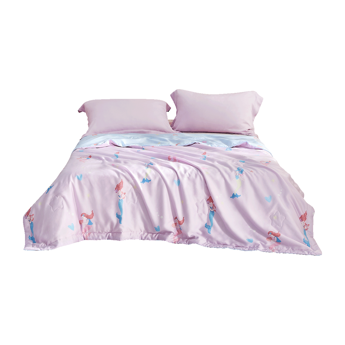Washable Silk Summer Duvet - Joyful Mermaid
