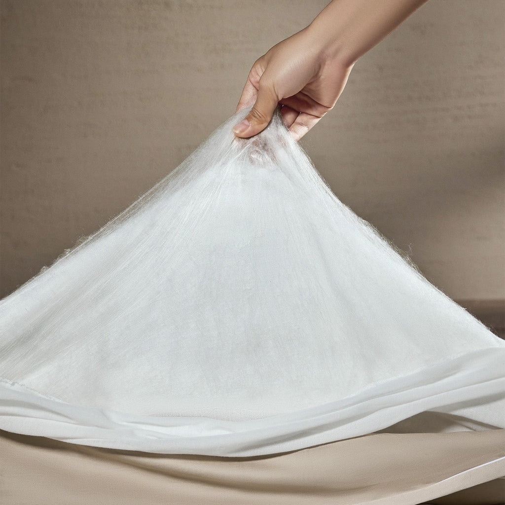 Washable All-Season Mulberry Silk Duvet - 10.5 TOG