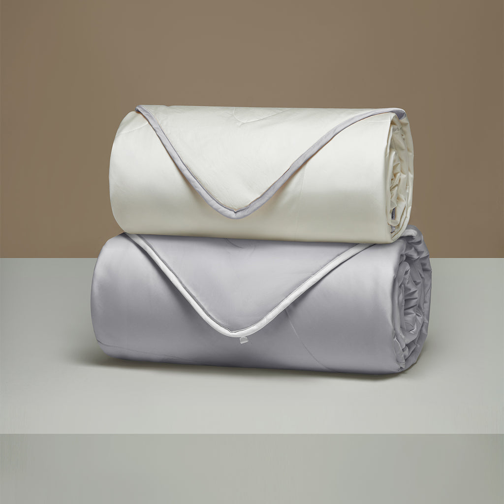 Wisteria Embroidered Silk-Filled 2-in-1 Duvet