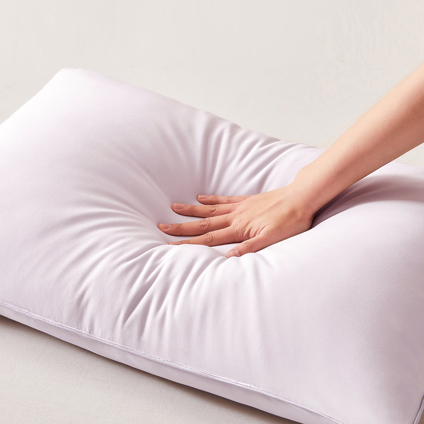 DeepSleep Mulberry Silk-Filled Comfort Pillow - Soft