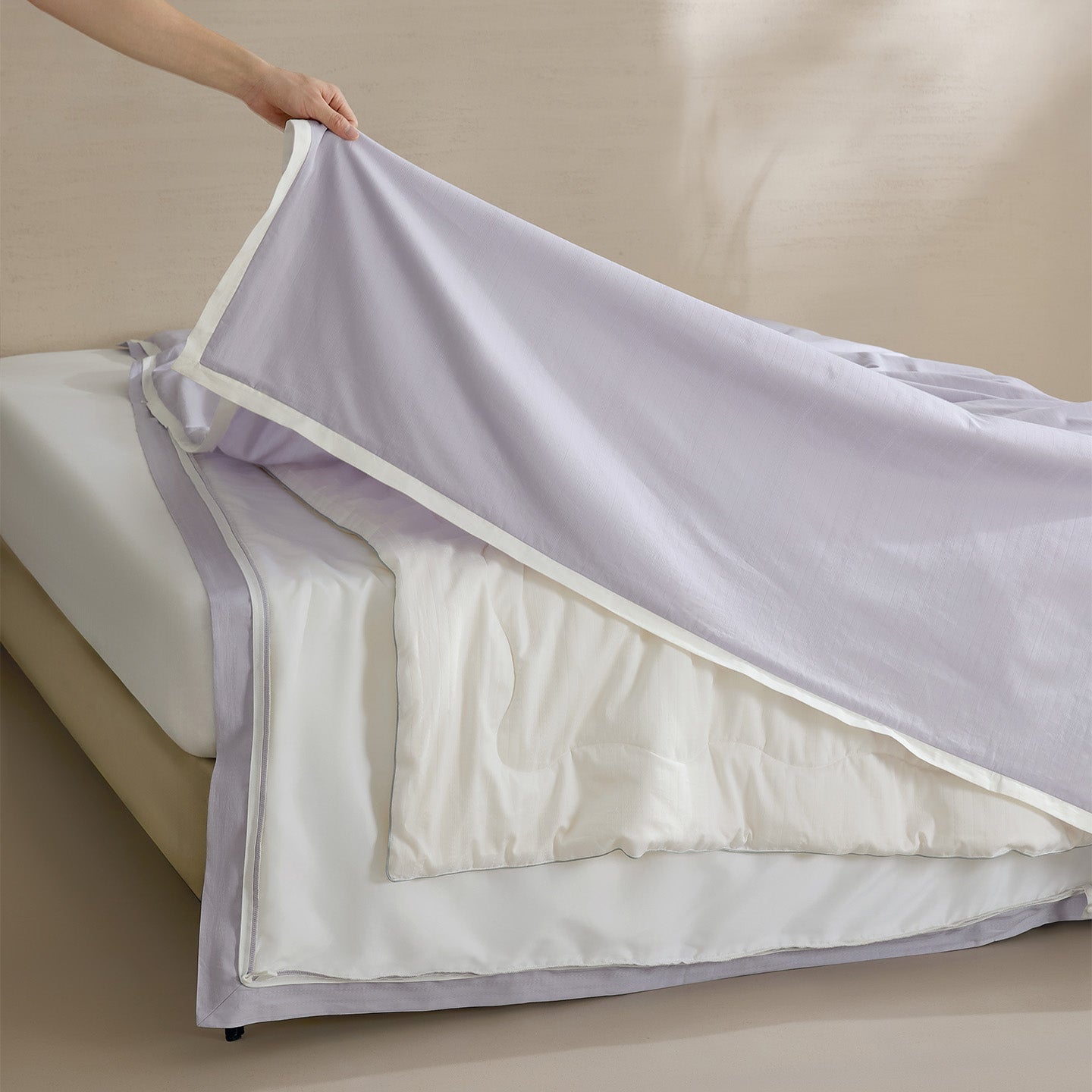 Washable All-Season Silk Filled Duvet - 10.5 TOG