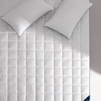 Anti-Mite Waterproof Cotton Mattress Protector - 500 TC