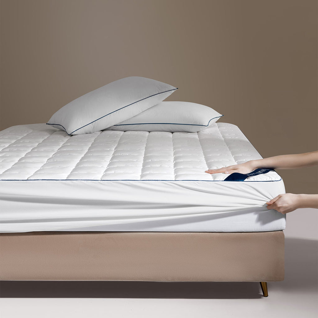 Anti-Mite Waterproof Cotton Mattress Protector - 500 TC