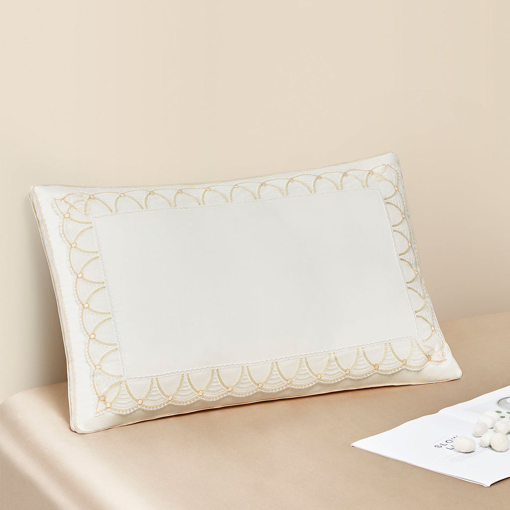 Natural Silk Layered Support Pillow