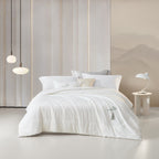 Landscape Embroidered Silk-Filled All-Season Duvet