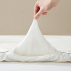 Landscape Embroidered Silk-Filled All-Season Duvet