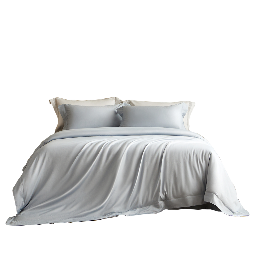 Easy-Zip Colourfast Sateen Cotton Bedding Set - 300 TC