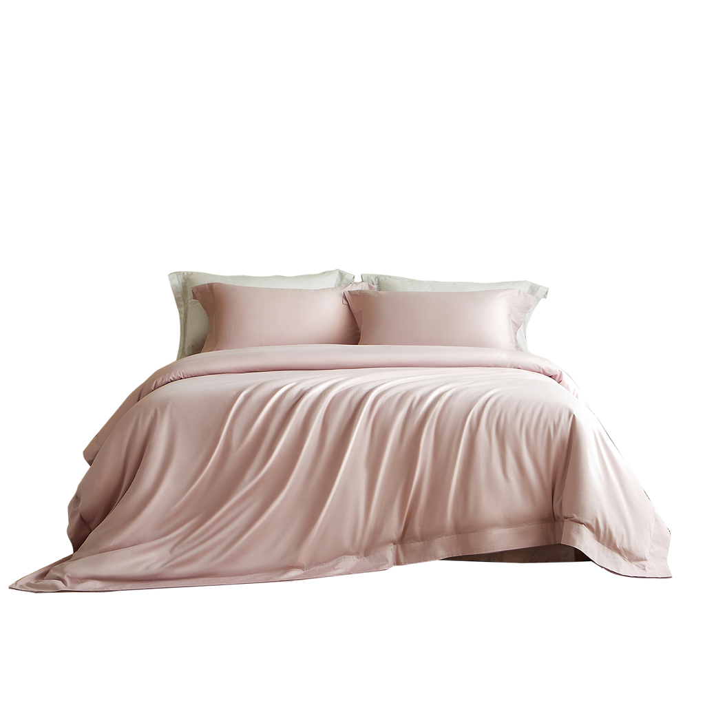 Easy-Zip Colourfast Sateen Cotton Bedding Set - 300 TC