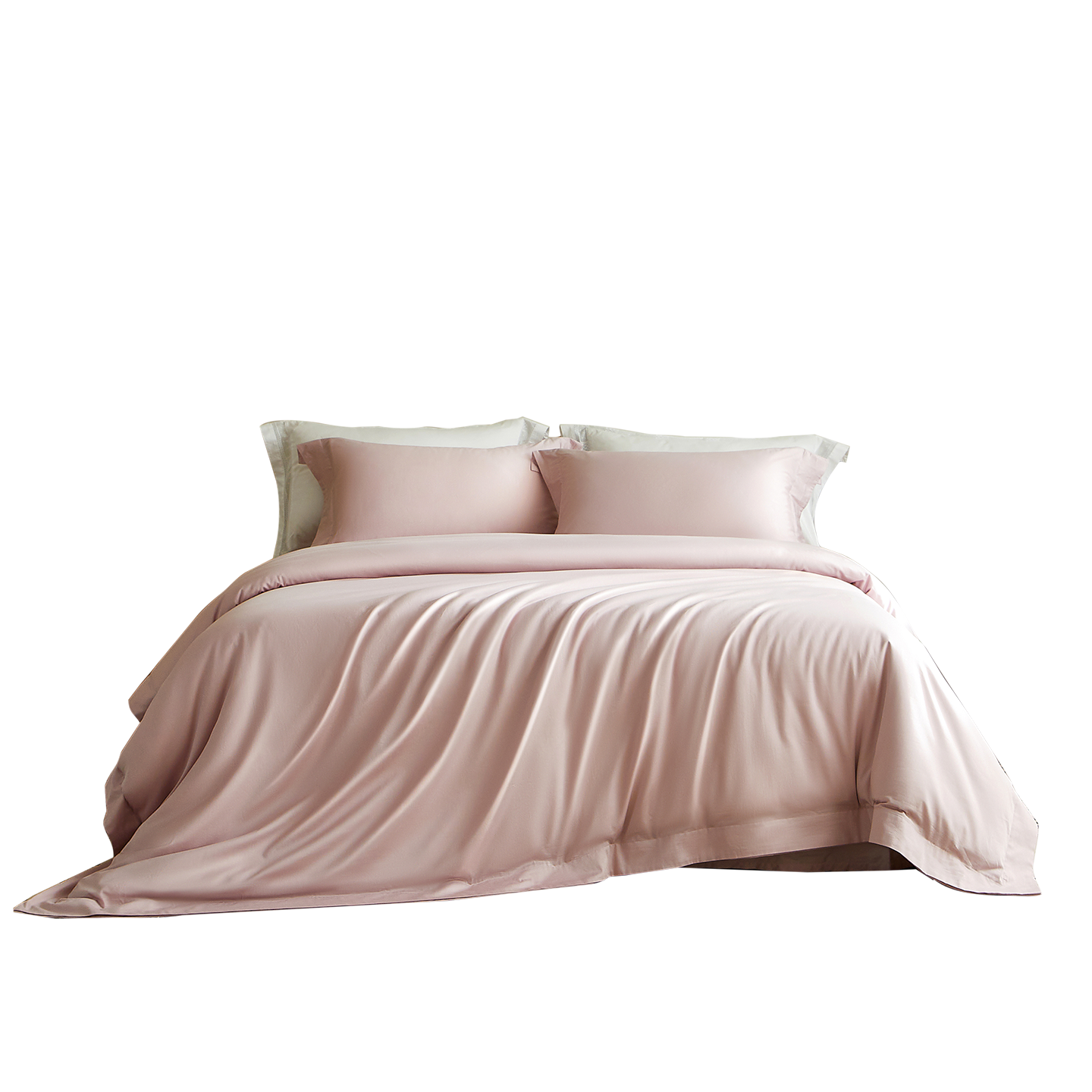 Easy-Zip Colourfast Sateen Cotton Bedding Set - 300 TC