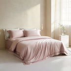 Easy-Zip Colourfast Sateen Cotton Bedding Set - 300 TC