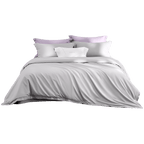 Easy-Zip Colourfast Sateen Cotton Bedding Set - 300 TC