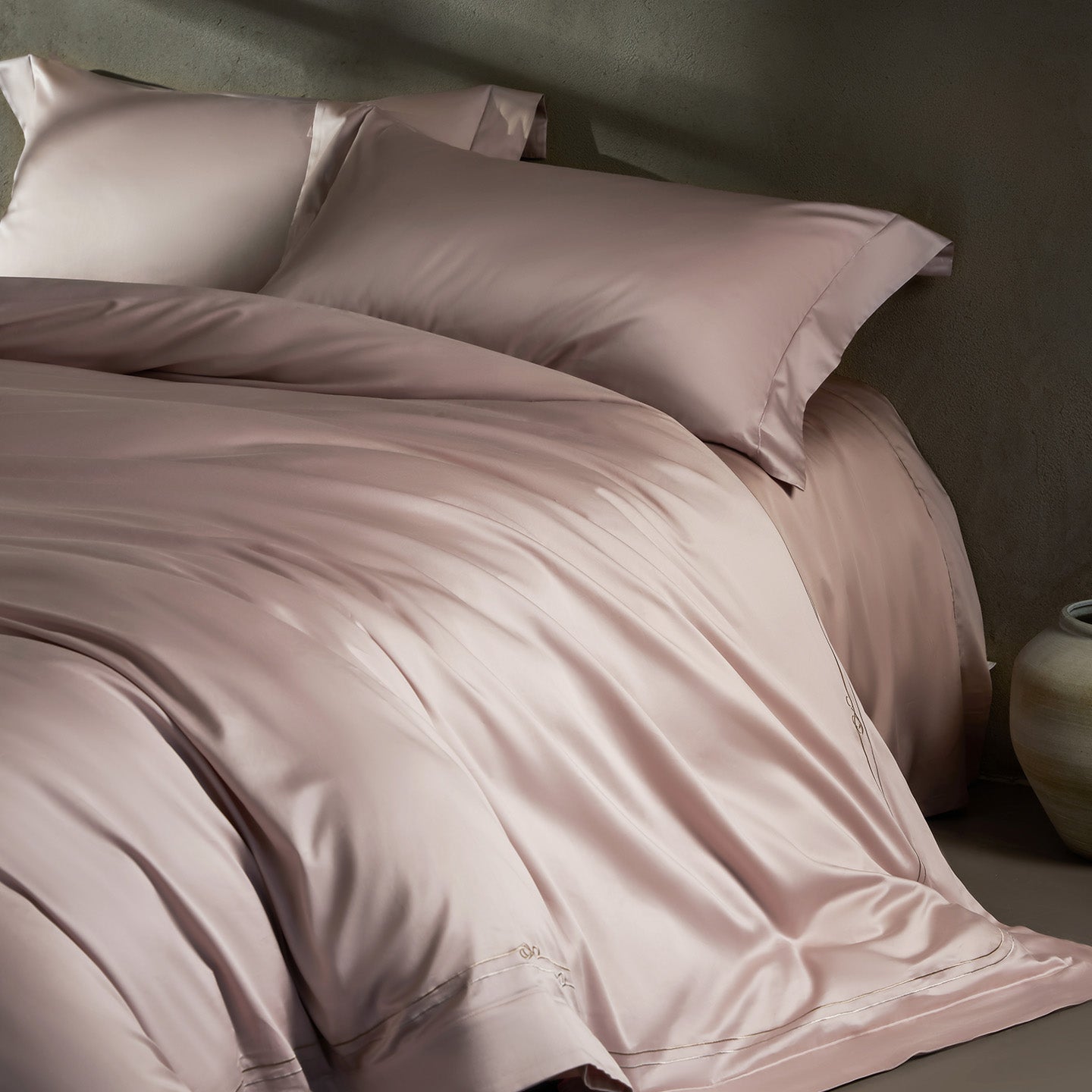 Easy-Zip Ultra-Soft Sateen Cotton Bedding Set - 500 TC