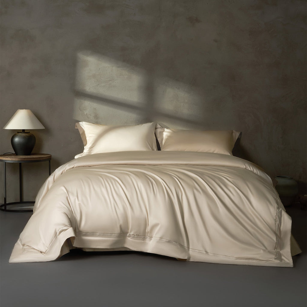 Easy-Zip Ultra-Soft Sateen Cotton Bedding Set - 500 TC