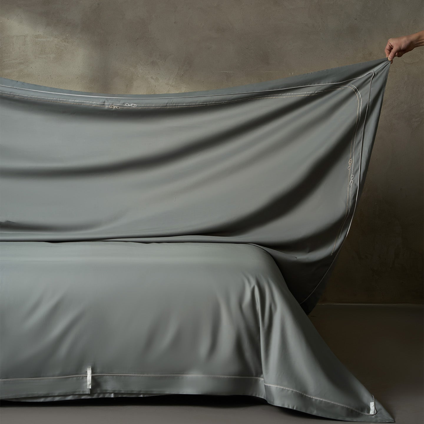 Easy-Zip Ultra-Soft Sateen Cotton Bedding Set - 500 TC