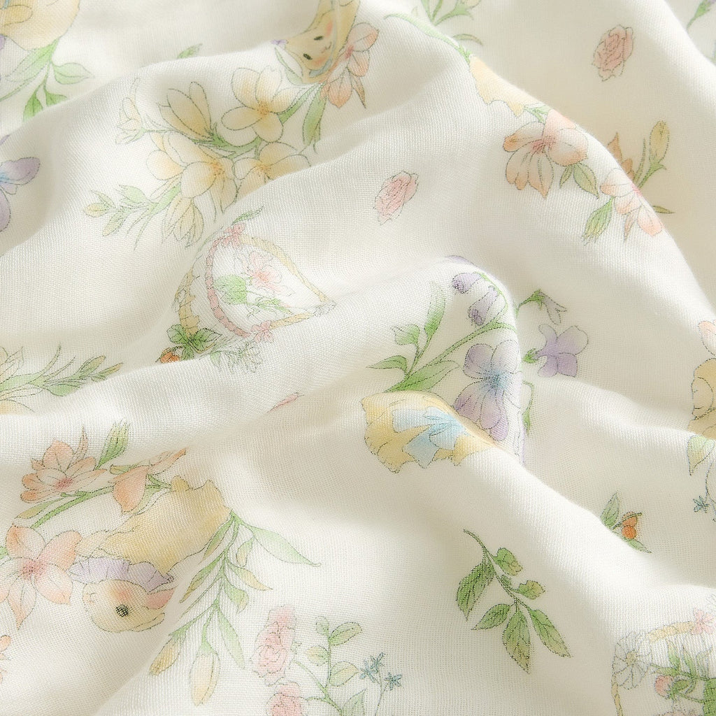 Breathable Two-in-One Muslin Cotton Sleep Bag - 6-Layer