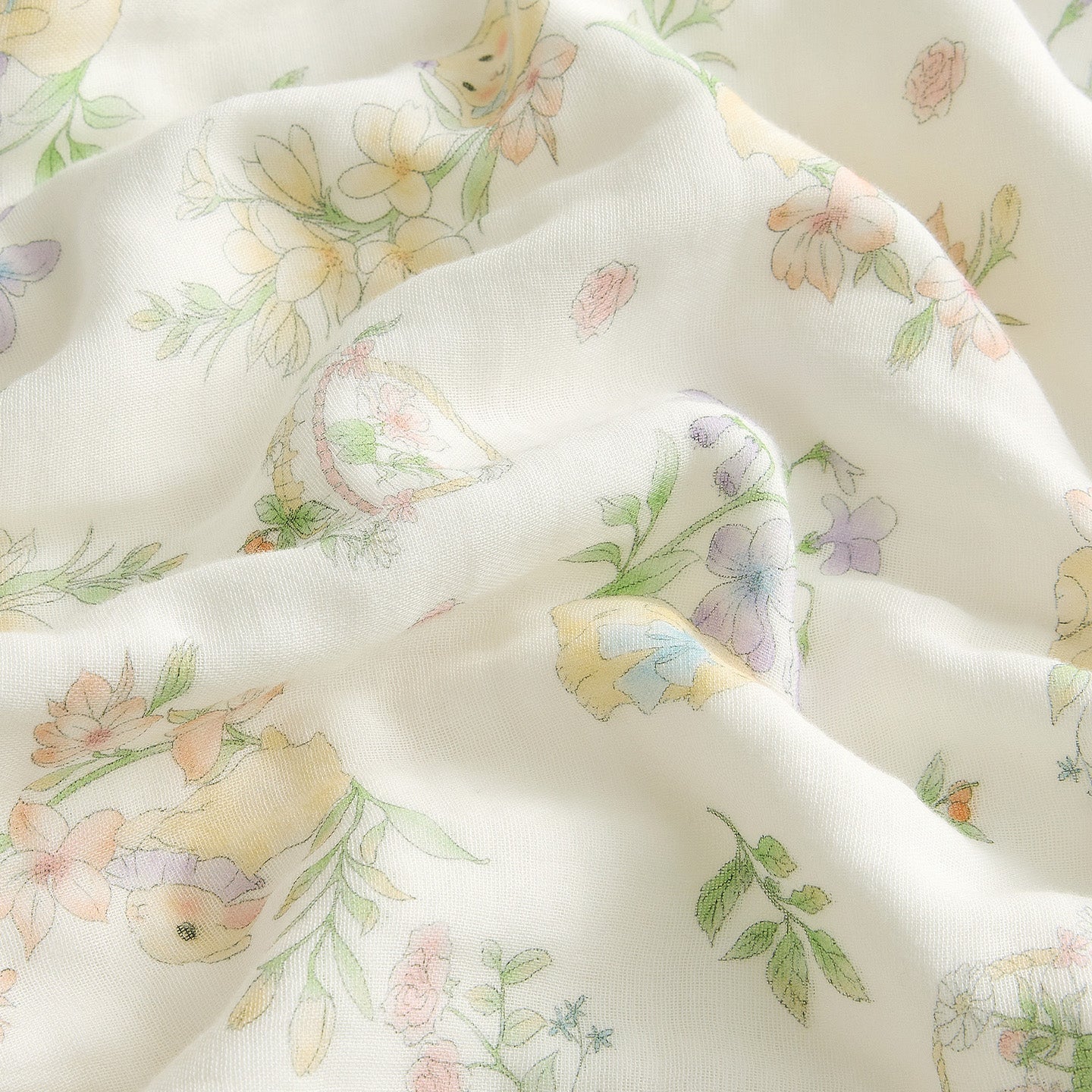 Breathable Two-in-One Muslin Cotton Sleep Bag - 6-Layer