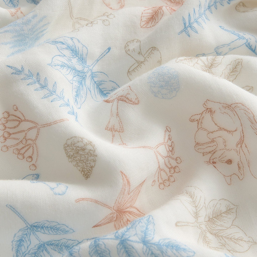 Cotton Muslin Kids Blanket ¡§C 6-Layer Breathable & Antibacterial