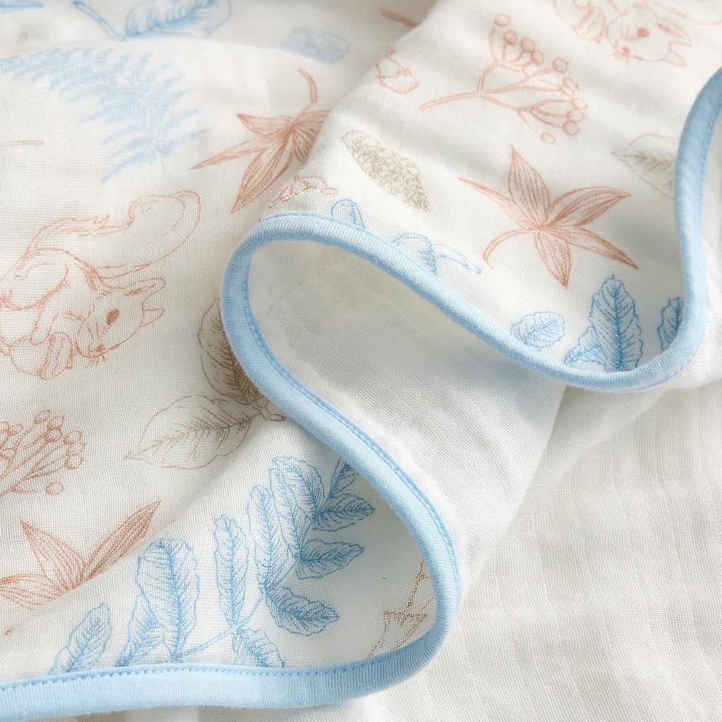 Cotton Muslin Kids Blanket ¡§C 6-Layer Breathable & Antibacterial