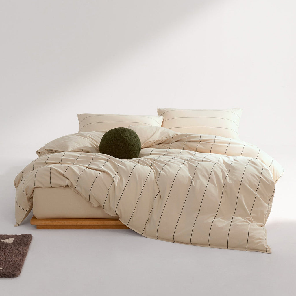 Breathable Stretch Jersey Long-Staple Cotton Bedding Set