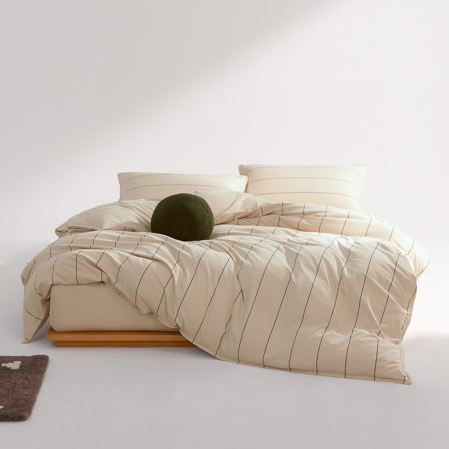 Breathable Stretch Jersey Long-Staple Cotton Bedding Set