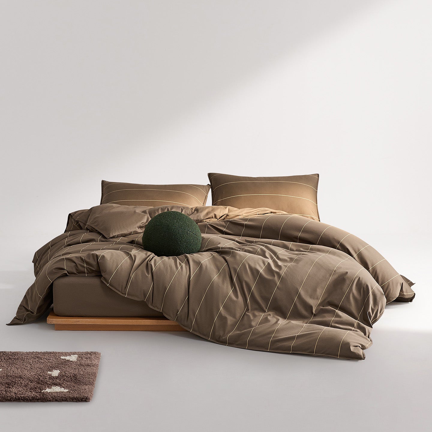 Breathable Stretch Jersey Long-Staple Cotton Bedding Set