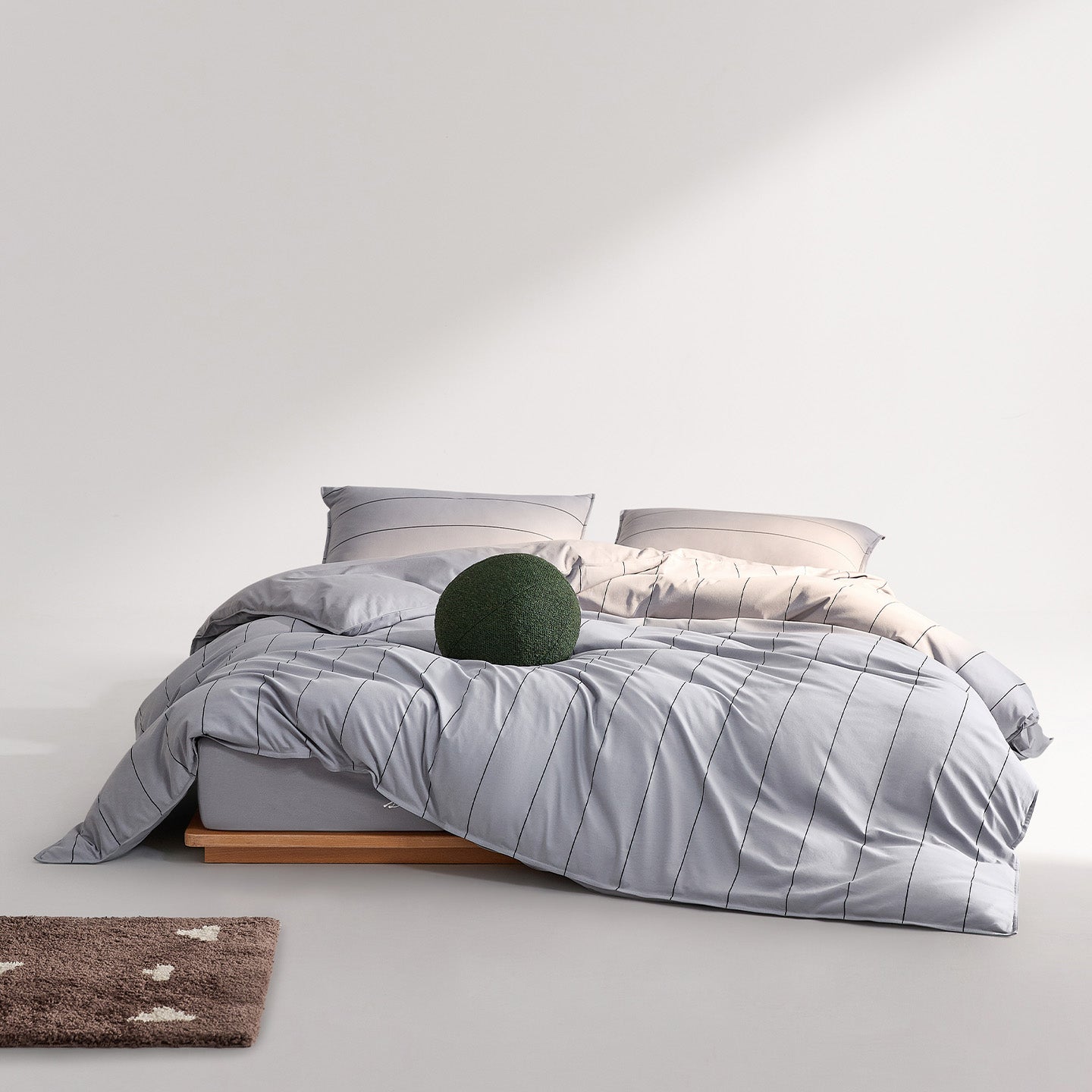Breathable Stretch Jersey Long-Staple Cotton Bedding Set