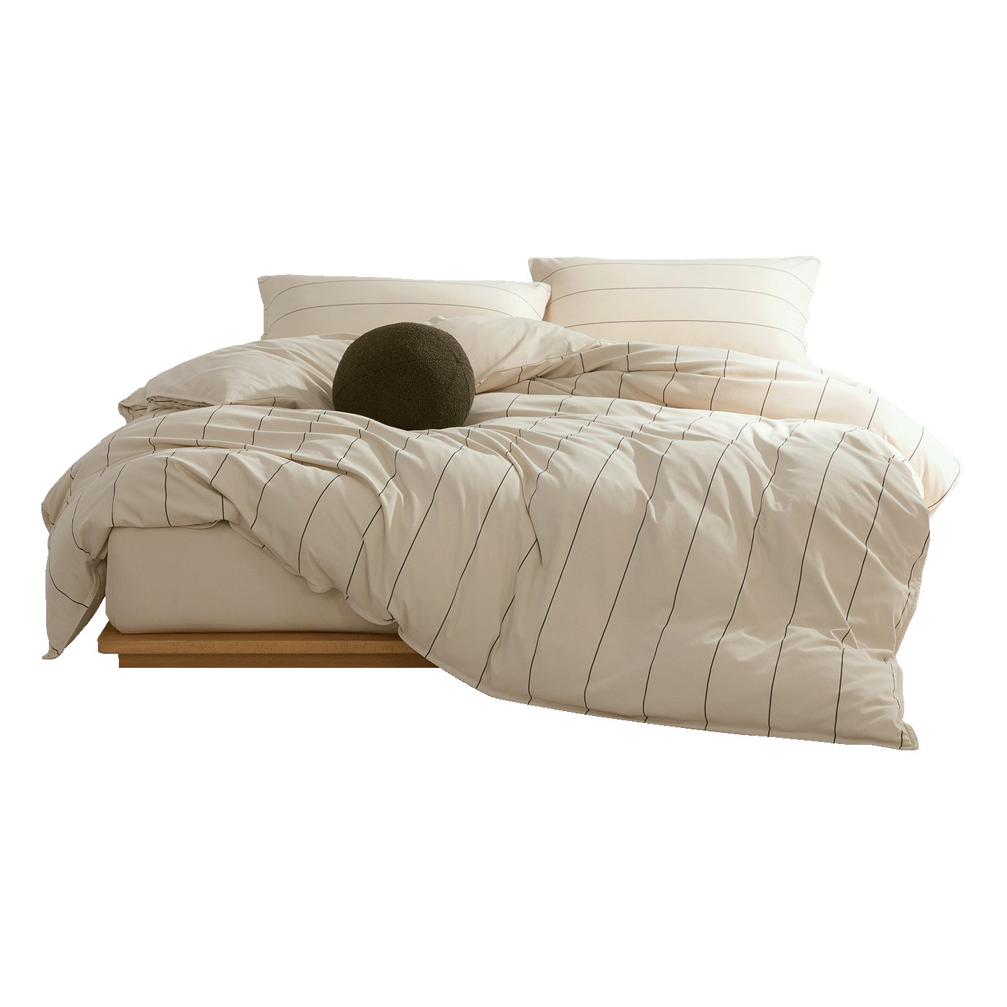Breathable Stretch Jersey Long-Staple Cotton Bedding Set