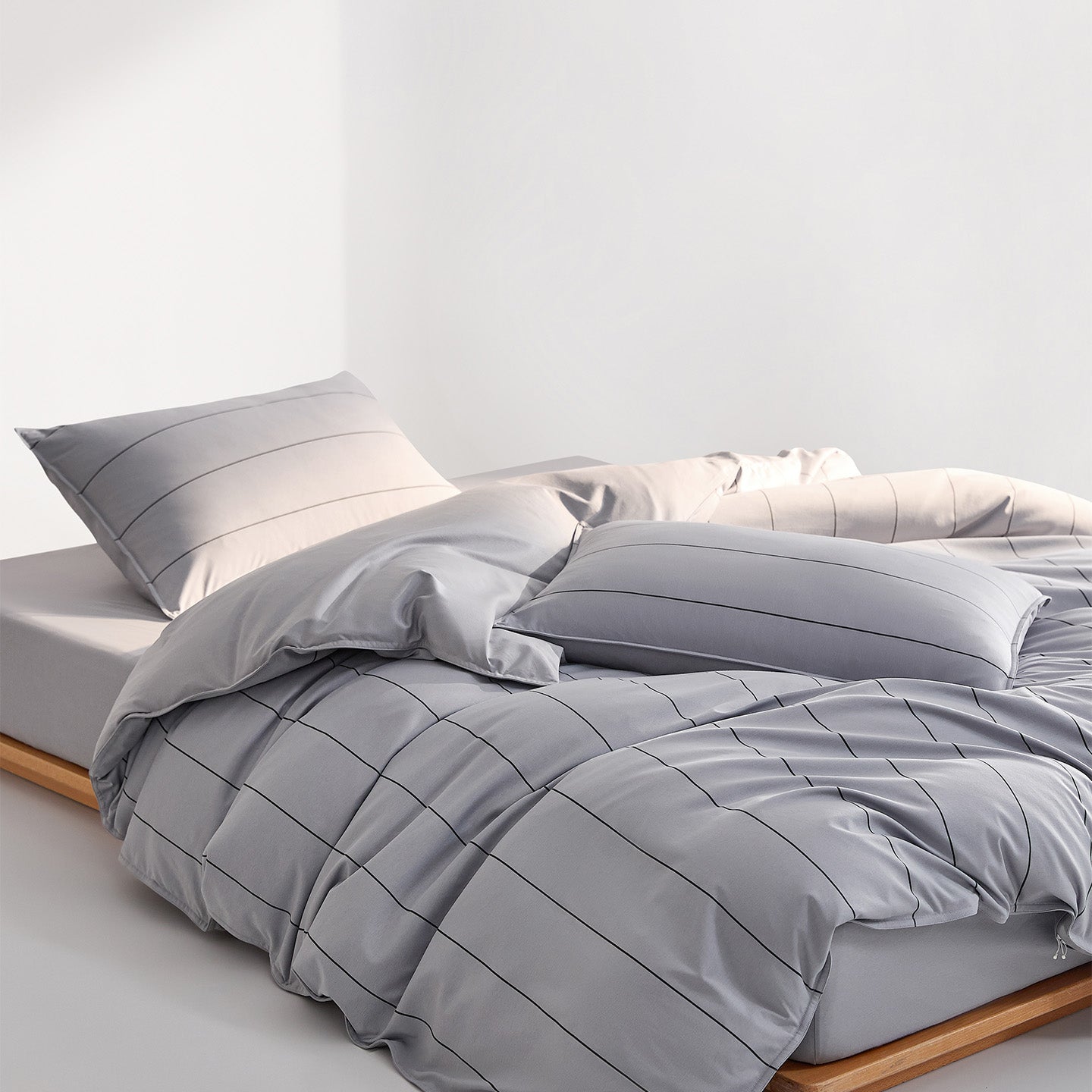 Breathable Stretch Jersey Long-Staple Cotton Bedding Set
