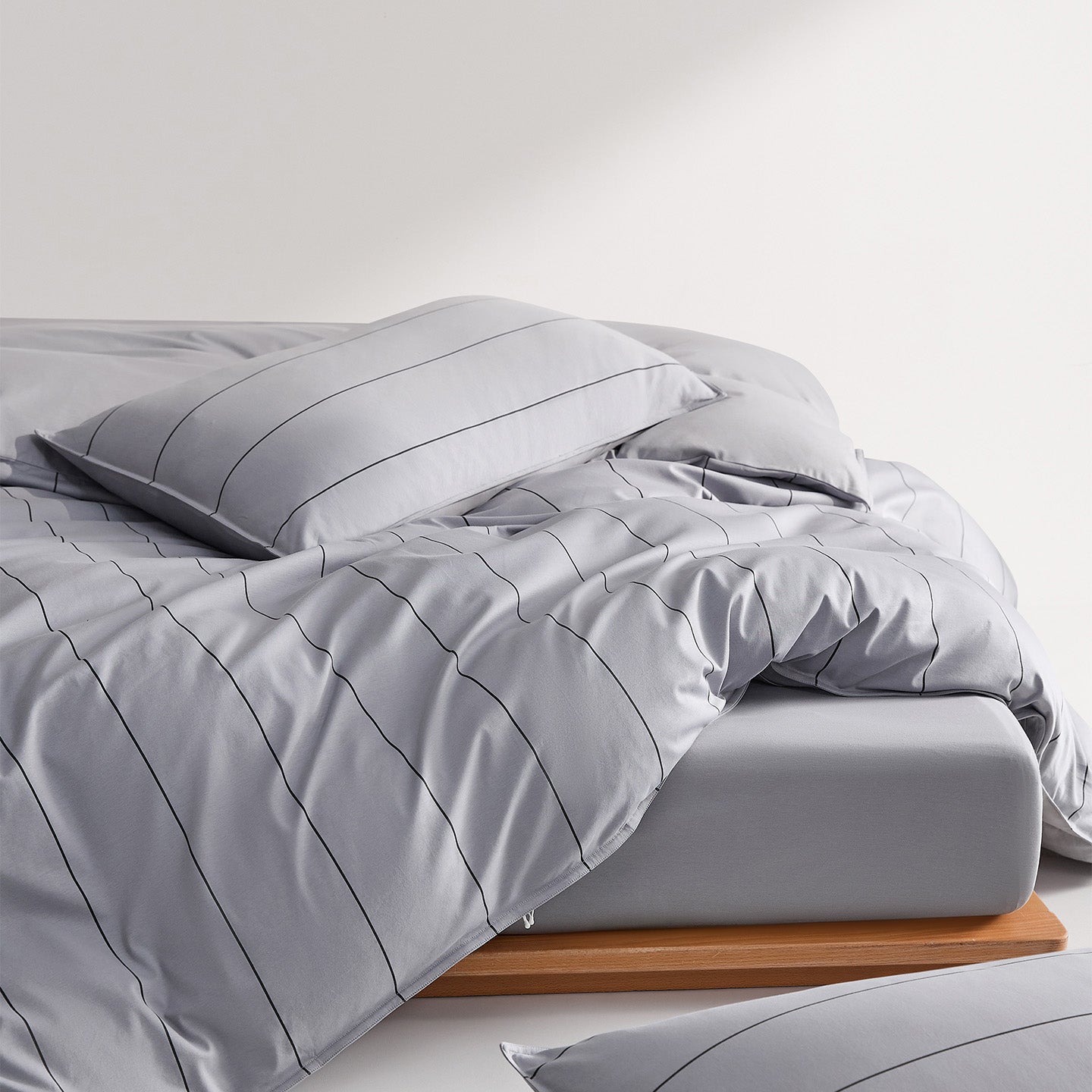 Breathable Stretch Jersey Long-Staple Cotton Bedding Set