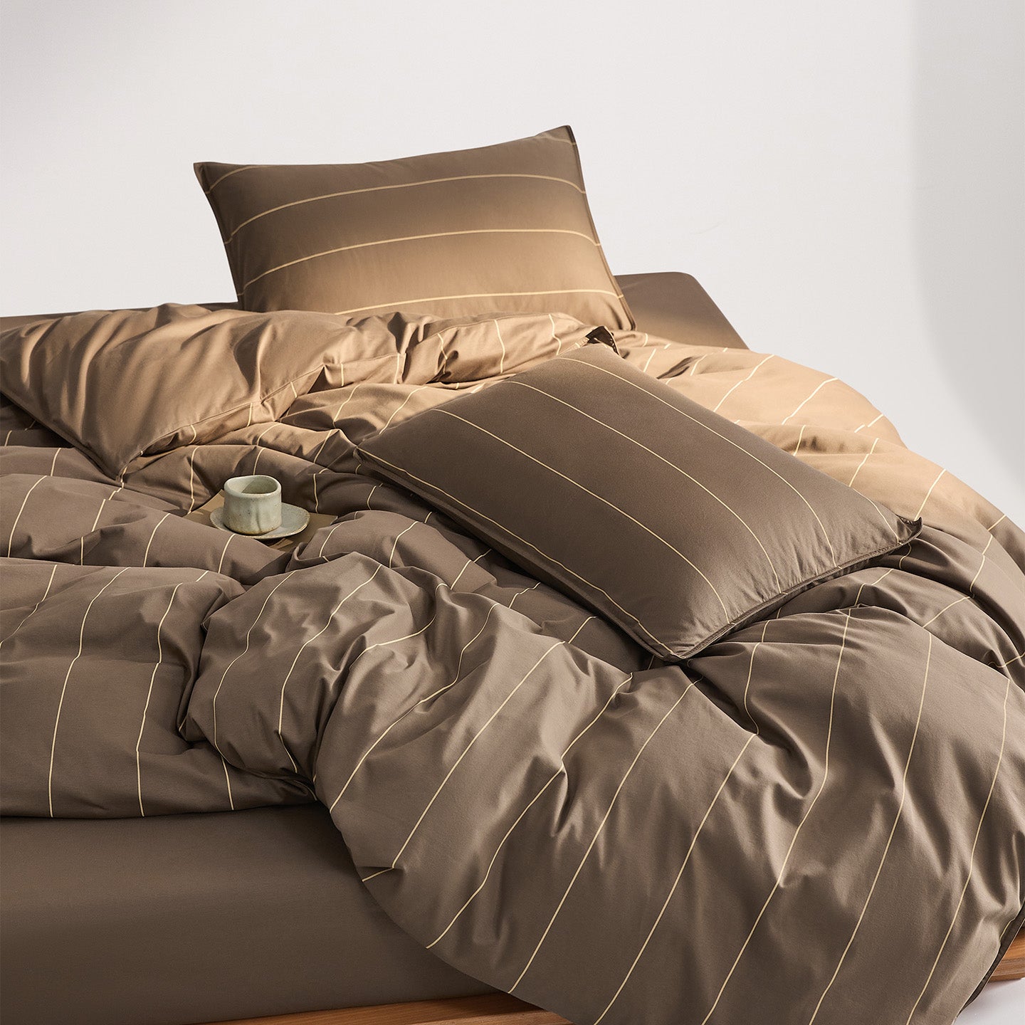 Breathable Stretch Jersey Long-Staple Cotton Bedding Set
