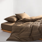Breathable Stretch Jersey Long-Staple Cotton Bedding Set