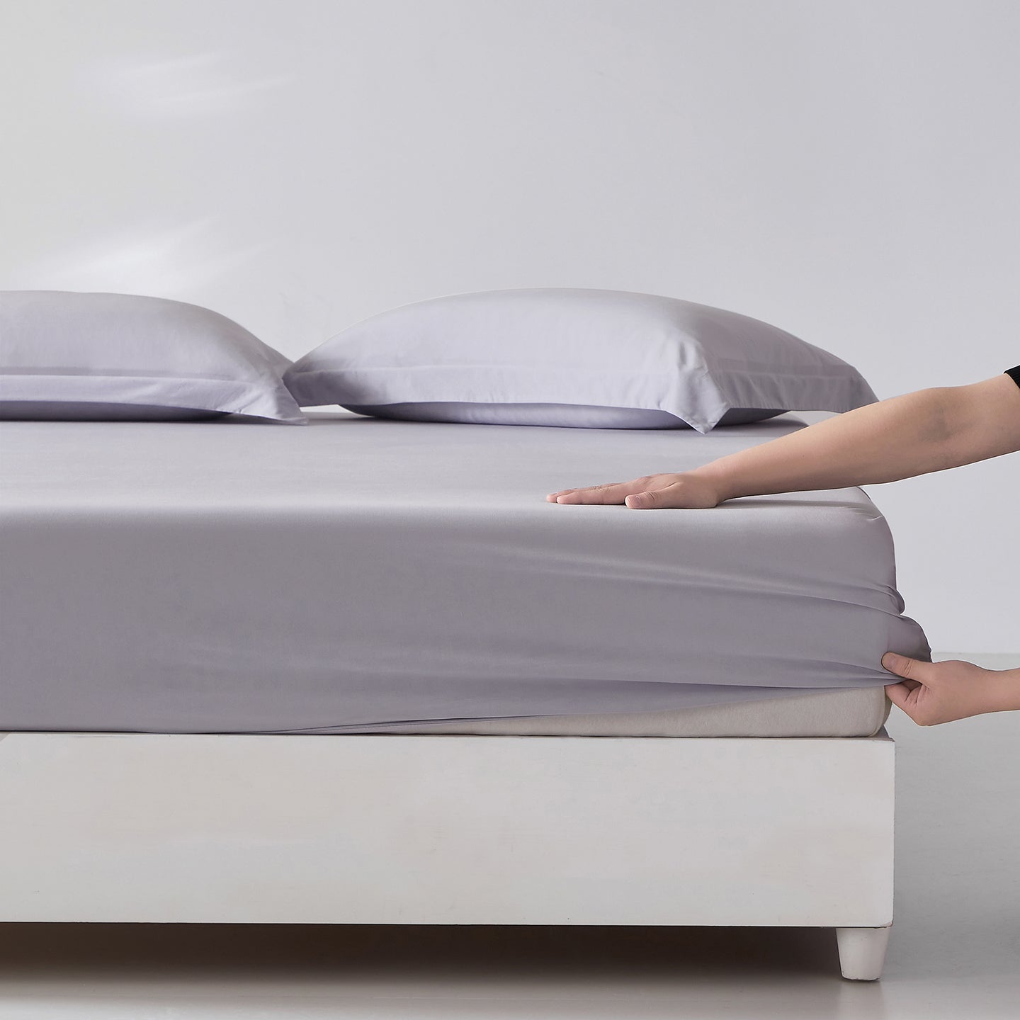Cooling Deep-Fit Jersey Lyocell Fitted Sheet