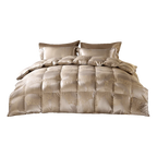 95% Polish White Goose Down Luxury Jacquard Heavy-Weight Quilt