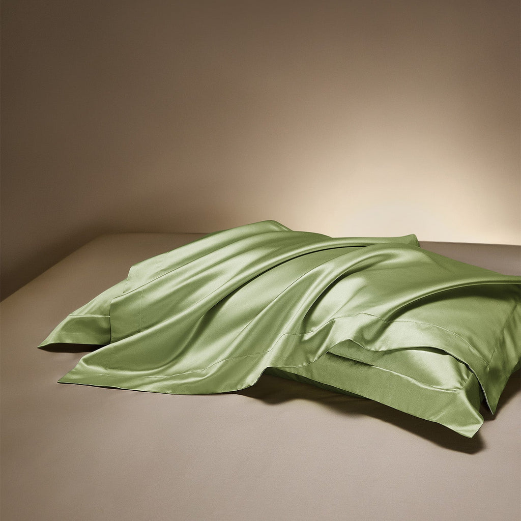 Satin Silk-Cotton Pillowcase - 20 Momme
