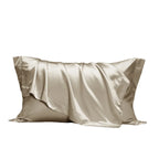Satin Silk-Cotton Pillowcase - 20 Momme